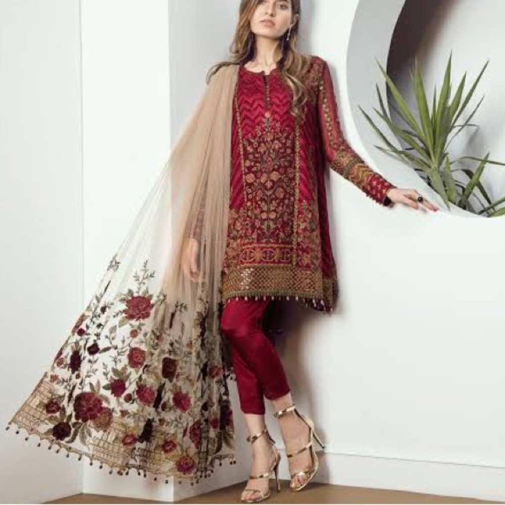 Pakistani Indian shalwar qameez dupatta eid